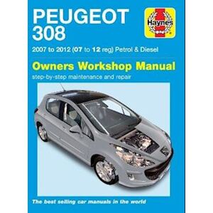 Peter Gill Hm Peugeot 308 2007-2012 Petrol & Diesel