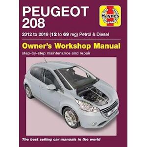 Peter Gill Peugeot 208 Petrol & Diesel (2012 To 2019) 12 To 69 Reg