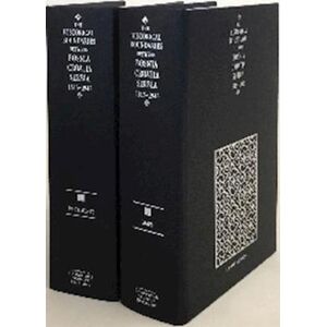 The Historical Boundaries Between Bosnia, Croatia, Serbia 2 Volume Hardback And Sheet Map, Folded Set