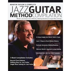 Joseph Alexander Martin Taylor Complete Jazz Guitar Method Compilation