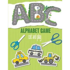 Octopus Sirius Abc Alphabet Game. Cut And Play: Alphabet Activity Book For Kids 2-7 Years Old. Cut Cars And Drive On The Roads In The Form Of Letters