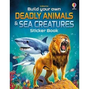 Simon Tudhope Build Your Own Deadly Animals And Sea Creatures Sticker Book