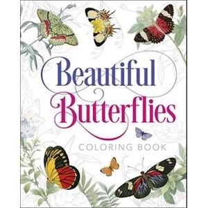 Peter Gray Beautiful Butterflies Coloring Book