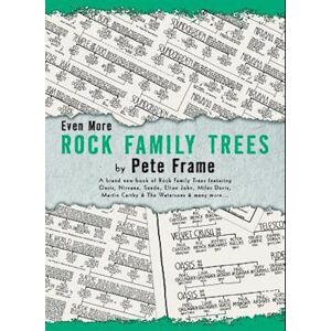 Pete Frame Even More Rock Family Trees