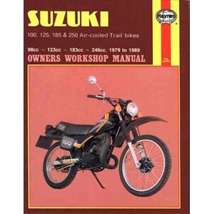 Haynes Publishing Suzuki 100, 125, 185 & 250 Air-Cooled Trail Bikes (79 - 89)