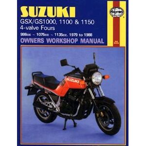 Haynes Publishing Suzuki Gs/gsx1000, 1100 & 1150 4-Valve Fours (79 - 88) Haynes Repair Manual