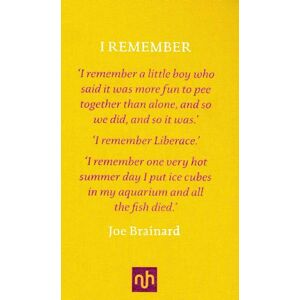Joe Brainard & Paul Auster I Remember