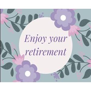 Lulu and Bell Happy Retirement Guest Book (Hardcover): Guestbook For Retirement, Message Book, Memory Book, Keepsake, Landscape, Retirement Book To Sign