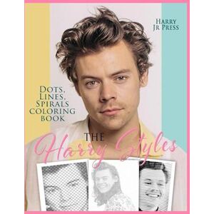 Press Harry Jr The Harry Styles  Dots Lines Spirals Coloring Book