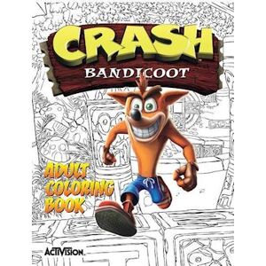 Activision Crash Bandicoot Adult Coloring Book