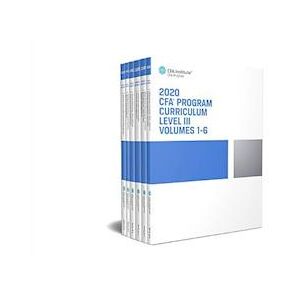 CFA Institute Cfa Program Curriculum 2020 Level Iii Volumes 1–6 Box Set