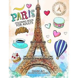 Balloon Publishing Paris Coloring Book For Adults
