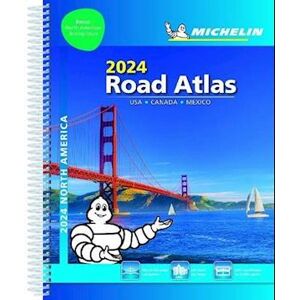 Usa, Canada & Mexico, Michelin Road Atlas 2024