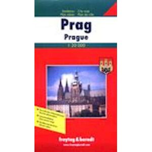 Prague, Freytag & Berndt City Map 1:20 000