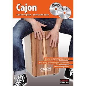 Cajon: Learn To Play - Quick And Easy + Cd + Dvd