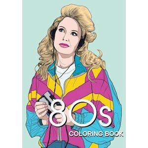 Bye Bye Studio 80s Coloring Book