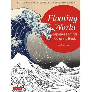 Andrew Vigar Floating World Japanese Prints Coloring Book