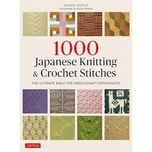 Nihon Vogue 1000 Japanese Knitting & Crochet Stitches