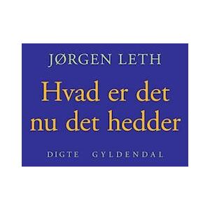 Jørgen Leth Hvad Er Det Nu Det Hedder