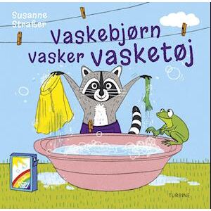 Susanne Straßer Vaskebjørn Vasker Vasketøj