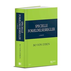 Bo von Eyben Specielle Forældelsesregler (Forældelse Ii)