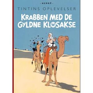 Hergé Tintin: Krabben Med De Gyldne Klosakse - Retroudgave