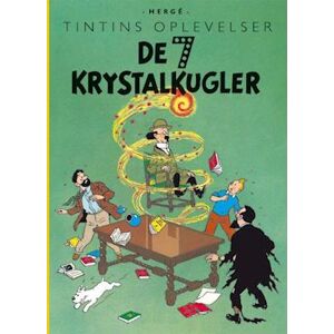 Hergé Tintin: De 7 Krystalkugler - Retroudgave