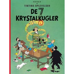 Hergé Tintin: De 7 Krystalkugler - Softcover