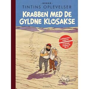 Hergé Tintin: Krabben Med De Gyldne Klosakse – 80-Års Jubilæumsudgave