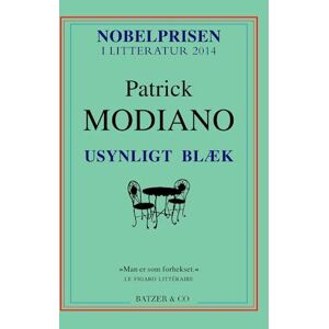 Patrick Modiano Usynligt Blæk