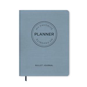 Forlaget Aronsen My Favorite Planner Bullet Journal / Blågrå