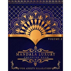 Skypi Mandala Luxury Coloring Book