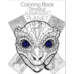 Hsiwiine Coloring Book : Dinosaur Jurassic Planet