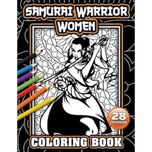 Bushido Books Samurai Warrior Women Coloring Book