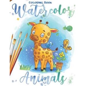 Carta Publishing Watercolor Animals Coloring Book