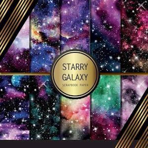 Peyton Palomino Scrapbook Paper: Starry Galaxy: Double Sided Craft Paper For Card Making, Origami & Diy Projects   Scrapbooking Paper Pad