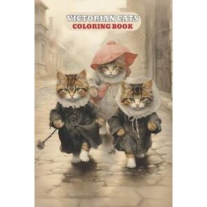 Generic Victorian Cats Coloring Book
