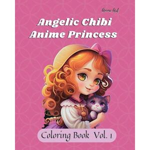 Claire Reads Anime Art Angelic Chibi Anime Princess Coloring Book: 40 High Quality Coloring Pages For Anime Manga Fans Ages 8 And Up