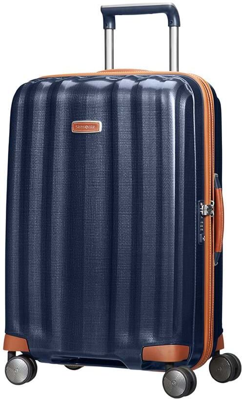 Samsonite Kuffert Lite Cube DLX 68 Cm Blå