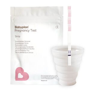 Babyplan Graviditetstest med kop (15 stk.)