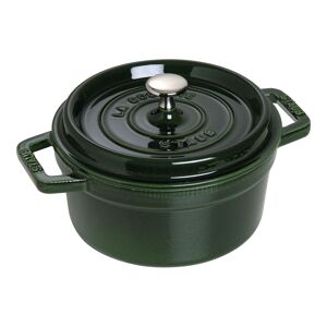 Staub La Cocotte 22 cm / 2,5 l, Rund, Basilikum-Grøn, Støbejern