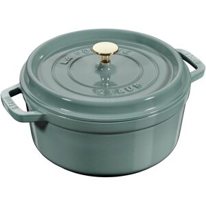 Staub La Cocotte 24 cm / 3,7 l, Rund, Eukalyptus, Støbejern