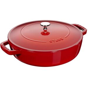 Staub Sauterpander Sautepande Chistera 24 cm, Støbejern