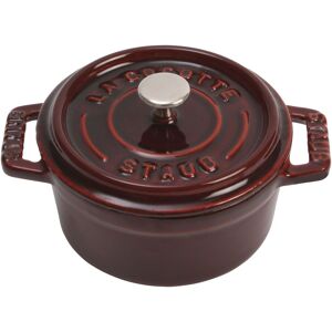 Staub La Cocotte Mini 10 cm, Rund, Grenadine, Støbejern