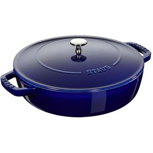 Staub Sauterpander Sautepande Chistera 24 cm, Støbejern