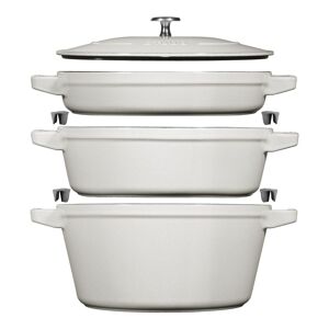 Staub Stackable Set Grydesæt 3-dele, Støbejern