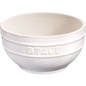 Staub Stentøj Skål 14 cm, Keramisk, Elfenben-Hvid