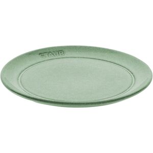 Staub Dining Line Tallerken Flad 15 cm, Keramisk, Salvie