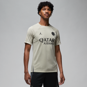 Paris Saint-Germain Strike Third Jordan Dri-FIT-fodboldoverdel med korte ærmer til mænd - brun brun XXL