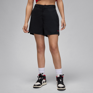 Vævede Jordan-shorts til kvinder - sort sort M (EU 40-42)